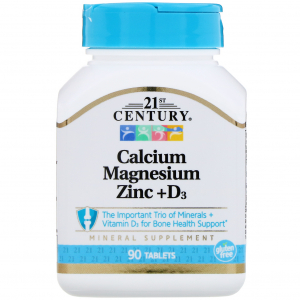 21st Century Cal Mag Zinc + D3 