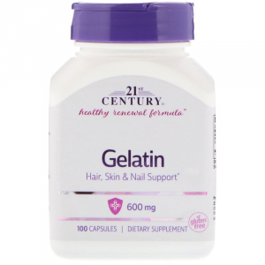 21st Century Gelatin 600 mg