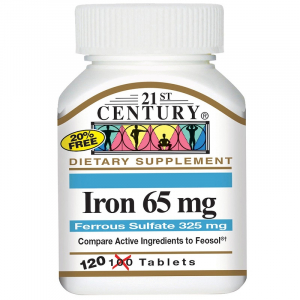 21st Century Iron 65 mg