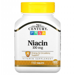 21st Century Niacin 100 mg - Ниацин