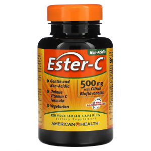 American Health Ester-C 500 mg - Ester-C с цитрусовыми биофлавоноидами