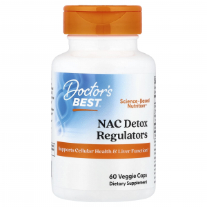 Doctor's Best NAC Detox Regulators - Регулятор детоксикации N-ацетилцистеин
