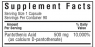 Bluebonnet Nutrition Pantothenic Acid 500 mg - Пантотеновая кислота