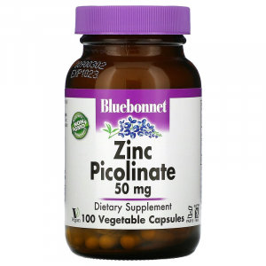 Bluebonnet Nutrition Zinc Picolinate 50 mg