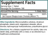 Bronson Copper Glycinate 3 mg - Глицинат меди