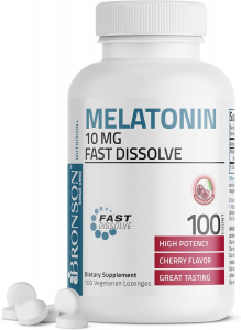 Bronson Melatonin 10 mg Fast Dissolve