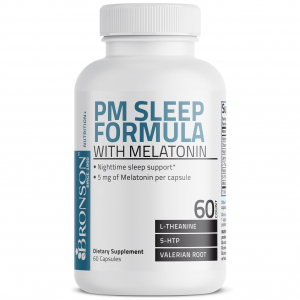 Bronson PM Sleep Formula with Melatonin - Формула сна с мелатонином