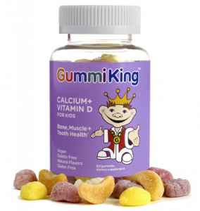 Gummi King Calcium Plus Vitamin D for Kids