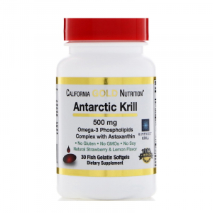 California Gold Nutrition Antarctic Krill Oil 500 mg