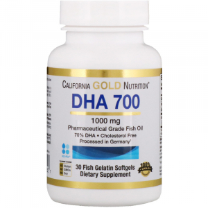 California Gold Nutrition DHA 700 (1000 mg)