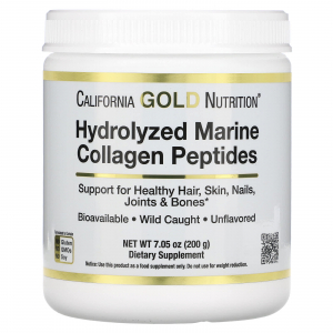 California Gold Nutrition Hydrolyzed Marine Collagen Peptides (200 гр)