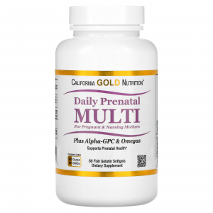 California Gold Nutrition Prenatal MultiVitamin - Мультивитамины для беременных