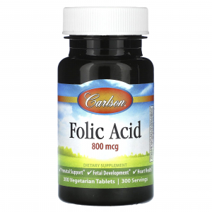 Carlson Folic Acid 800 mcg - Фолиевая кислота