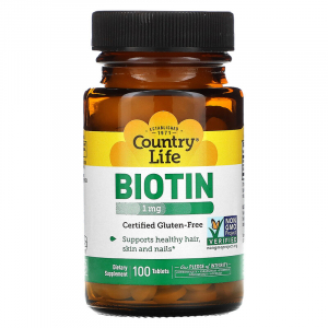 Country Life Biotin 1 mg