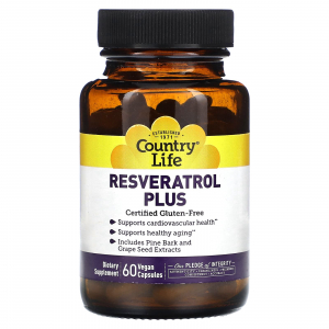Country Life Resveratrol Plus - Ресвератрол