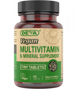 Deva Vegan Tiny-Tablets Multivitamin & Mineral Supplement