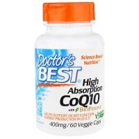 Doctor's Best High Absorption CoQ10 with BioPerine 400 mg