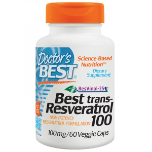 Doctor's Best Trans-Resveratrol 100 100 mg - Ресвератрол