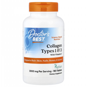 Doctor's Best Collagen Types 1 and 3 with Vitamin C 1000 mg