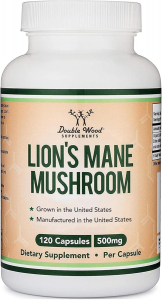 Double Wood Supplements Lion's Mane Mushroom - Ежовик гребенчатый