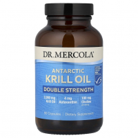Dr. Mercola Antarctic Krill Oil Double Strength - масло антарктического криля