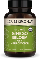 Dr. Mercola Organic Ginkgo Biloba with NeuroFactor