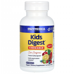 Enzymedica Kids Digest - жевательные пищеварительные ферменты для детей