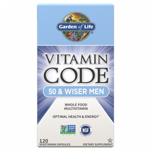 Garden of Life Vitamin Code 50 & Wiser MEN - Мультивитамины для мужчин от 50 лет