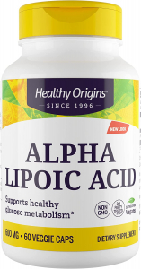 Healthy Origins Alpha Lipoic Acid 600 mg