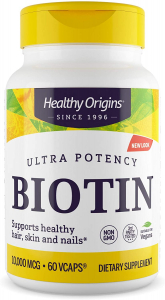 Healthy Origins Biotin 10,000 mcg Ultra Potency