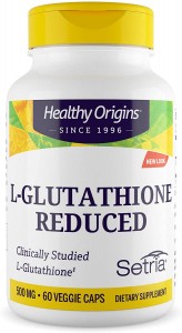 Healthy Origins Glutathione Reduced 500 mg - Глутатион