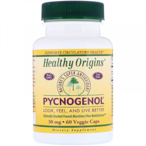 Healthy Origins Pycnogenol 30 mg (экстракт коры французский морской сосны)