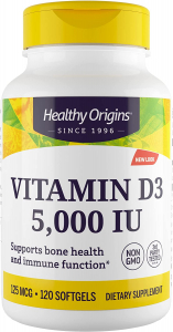 Healthy Origins Vitamin D3 5000 IU
