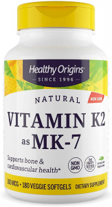 Healthy Origins Vitamin K2 as MK-7 100 mcg