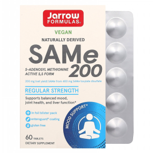Jarrow Formulas SAMe (S-Adenosyl-L-Methionine) 200
