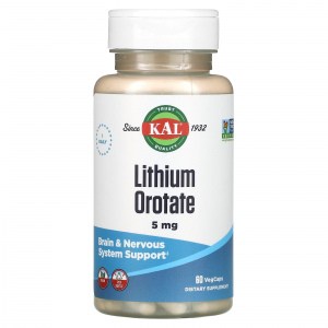 KAL Lithium Orotate 5 mg - Оротат лития