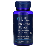 Life Extension Optimized Folate 1000 mcg - Оптимизированная фолиевая кислота