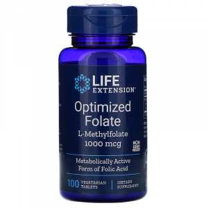 Life Extension Optimized Folate 1000 mcg - Оптимизированная фолиевая кислота