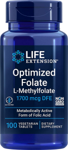 Life Extension Optimized Folate 1700 mcg