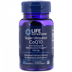 Life Extension Super Ubiquinol CoQ10 200 mg