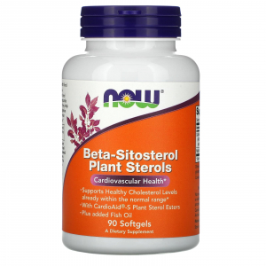 NOW Beta-Sitosterol Plant Sterols - комплекс растительных стеролов