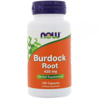 NOW Burdock Root 430 mg - Корень лопуха
