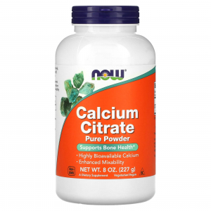 NOW Calcium Citrate Pure Powder (227 гр)