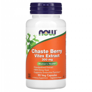 NOW Chaste Berry Vitex Extract 300 mg - Экстракт витекса священного