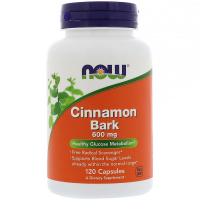 NOW Cinnamon Bark 600 mg - Кора корицы