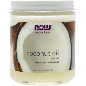 NOW Coconut Oil Natural (207 мл) - Кокосовое масло