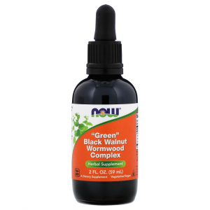 NOW Green Black Walnut Wormwood Complex (59 мл) - Черный Орех и Полынь