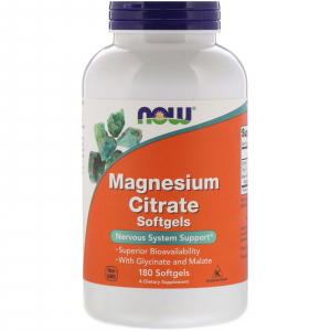 NOW Magnesium Citrate (гель капс)