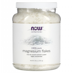 NOW Magnesium Flakes (1531 гр) - Магниевые хлопья 100 % чистоты