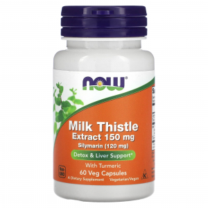 NOW Milk Thistle Silymarin 150 mg - Расторопша